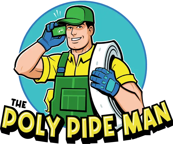 for all your poly pipe needs, call the poly pipe man